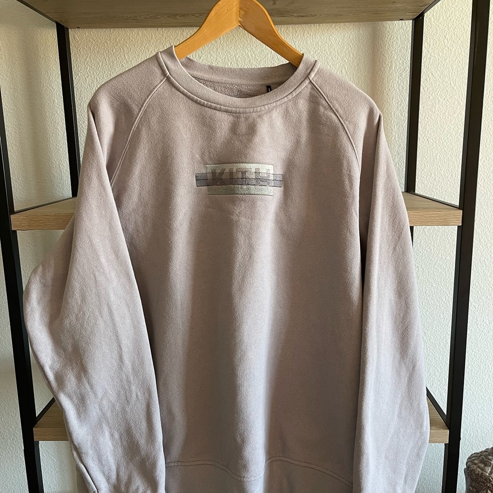 Kith Embroidered Box Logo Crewneck